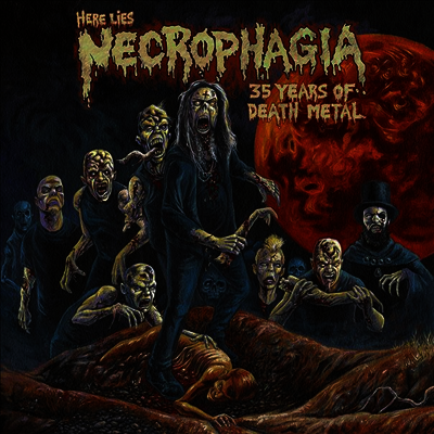 Necrophagia - Here Lies Necrophagia, 35 Years Of Death Metal (Ltd. Ed)(Gatefold)(2LP)