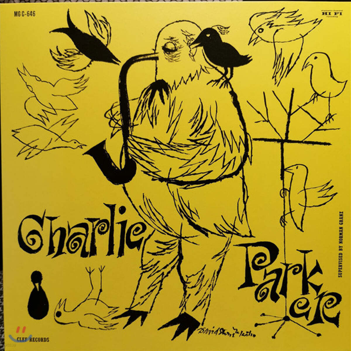 Charlie Parker (찰리 파커) - The Magnificent Charlie Parker [투명 옐로우 컬러 LP]