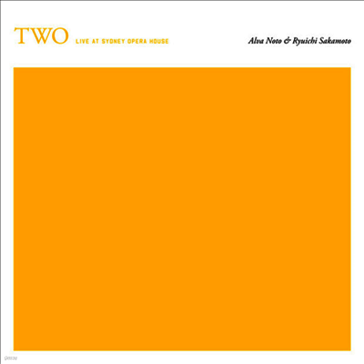Sakamoto Ryuichi,Alva Noto — Two - Live At Sydney Opera House 앨범 커버