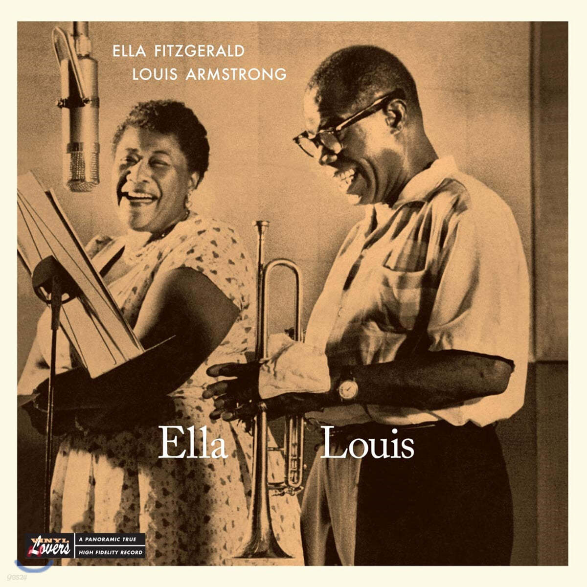 Ella Fitzgerald &amp; Louis Armstrong (엘라 피츠제럴드 &amp; 루이 암스트롱) - Ella &amp; Louis [LP]