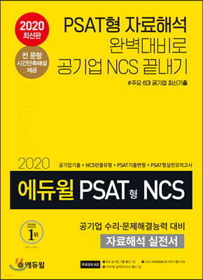 2020 에듀윌 PSAT형 NCS 공기업 수리 문제해결능력 대비 자료해석 실전서