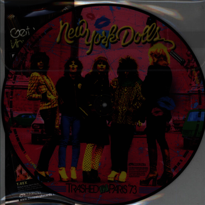 New York Dolls — Trashed In Paris '73 앨범 커버