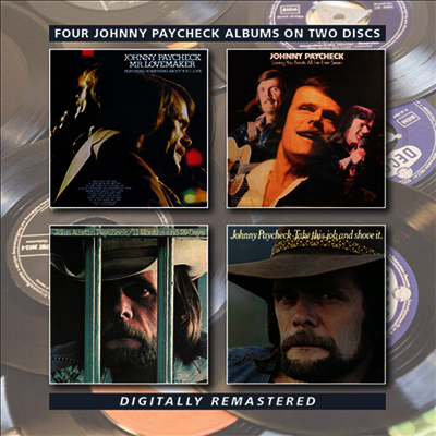 Johnny Paycheck - Mr Lovemaker / Loving You Beats All I've Ever Seen / 11 Months 29 Days / Take This Job & Shove It (2CD)