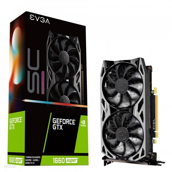 EVGA 지포스 GTX 1660 SUPER SC ULTRA GAMING D6 6GB