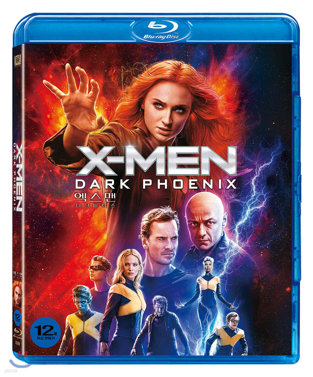 엑스맨: 다크 피닉스 (1Disc 일반판) : 블루레이