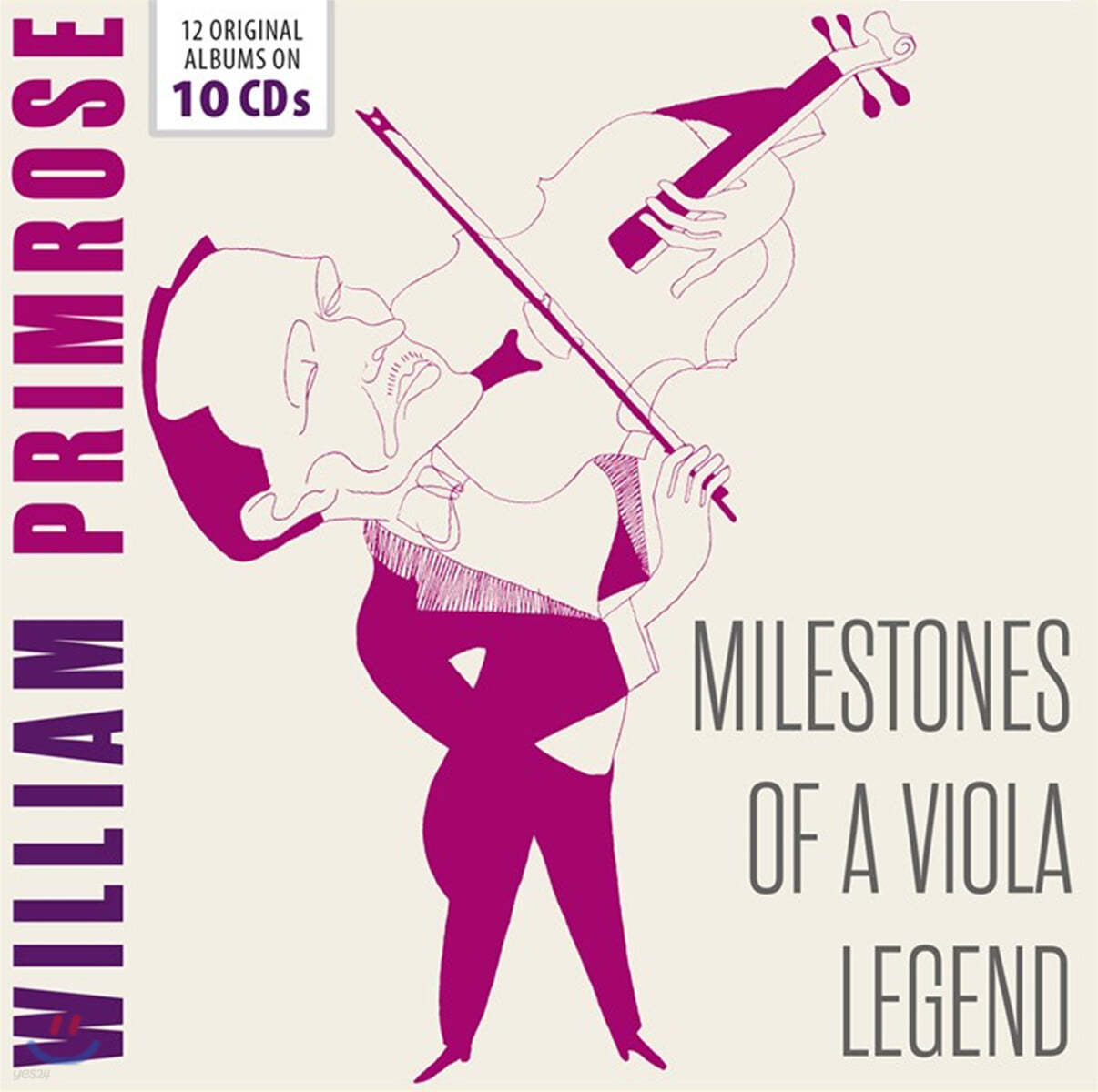 William Primrose 윌리엄 프림로즈 비올라 연주집 (Milestones of a Viola Legend)