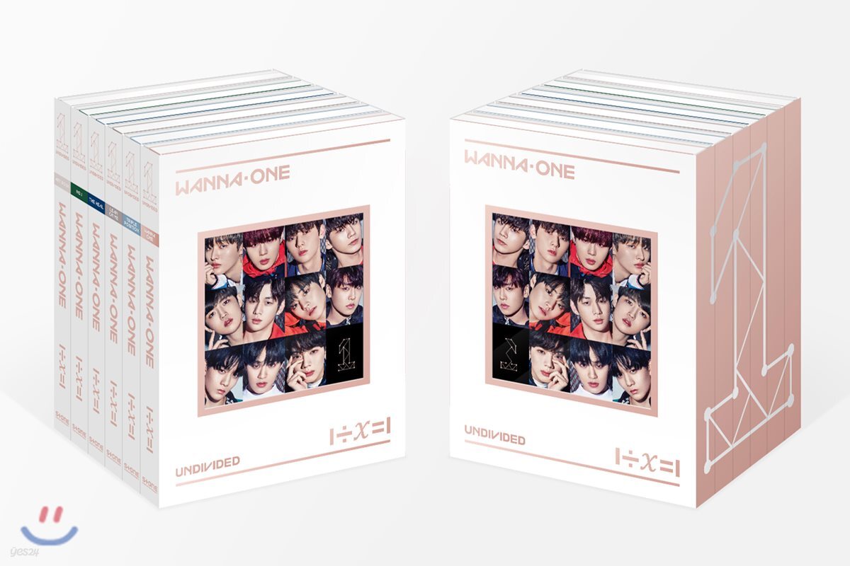 워너원 (Wanna One) - 1÷χ=1 (UNDIVIDED) [6종 중 랜덤 발송]