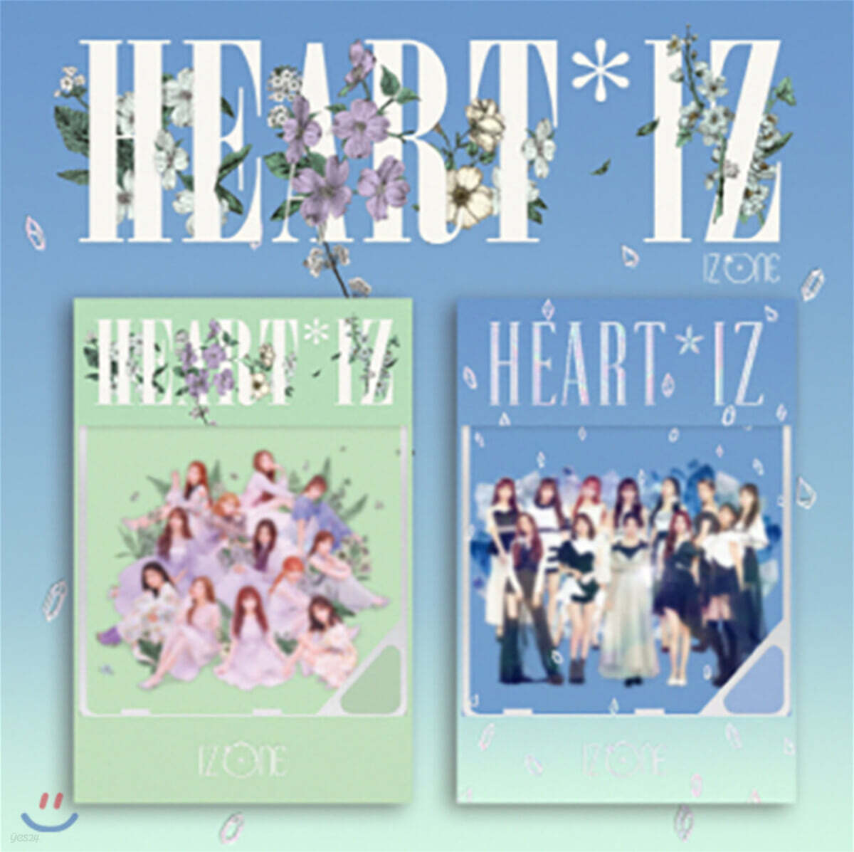 아이즈원 (IZ*ONE) - HEART*IZ [2종 중 랜덤 발송][스마트 뮤직 앨범(키노앨범)]