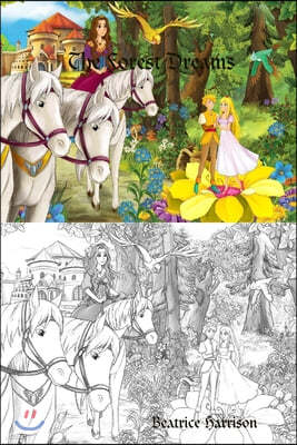 The Forest Dreams: Giant Super Jumbo Mega Coloring Book Features 100 Pages of Exotic Fantasy Fairies, Forest Fairies, Magic Forests, Trop