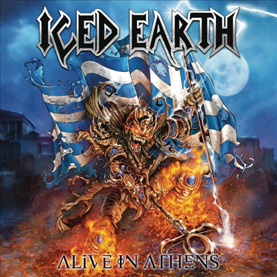 Iced Earth — Alive In Athens (20th Anniversary) 앨범 커버