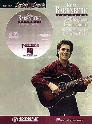 Russ Barenberg Teaches 20 Bluegrass Guitar Solos: Repertoire Tunes for Intermediate Players [With Compact Disc]