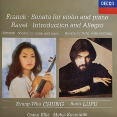 Franck &amp Debussy Violin Sonata, Ravel Introduction and Allegro