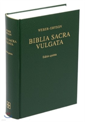 라틴어성경 Vulgata 5303(단본,무색인,무지퍼,가죽,진녹색)