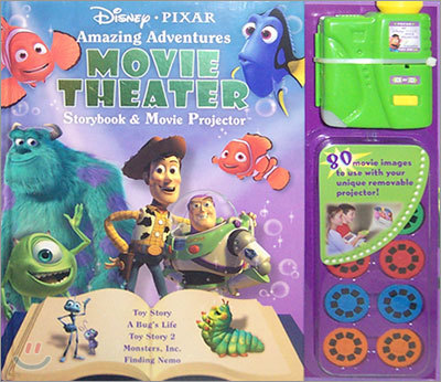 Disney Pixar Amazing Adventures: Movie Theater Storybook & Movie Projector