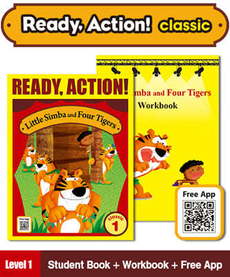 (NEW-2023) Pack - Ready Action Classic (Low) : Little Simba and Four Tigers