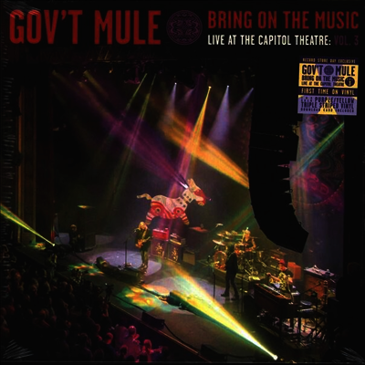 Gov't Mule — Bring On The Music: Live At The Capitol Theatre Vol.3 (MP3 Download)(Gatefold) 앨범 커버