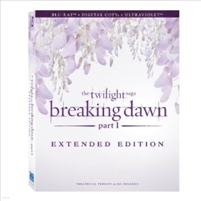 The Twilight Saga: Breaking Dawn - Part 1 (Ʈ϶ 극ŷ 1) (Extended Edition)(ѱ۹ڸ)(Blu-ray+Digital Copy+UltraViolet) (2012)
