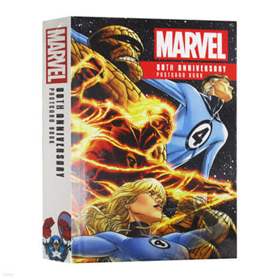 Marvel 80th Anniversary Postcard Book : 마블 80주년 포스트카드 팩