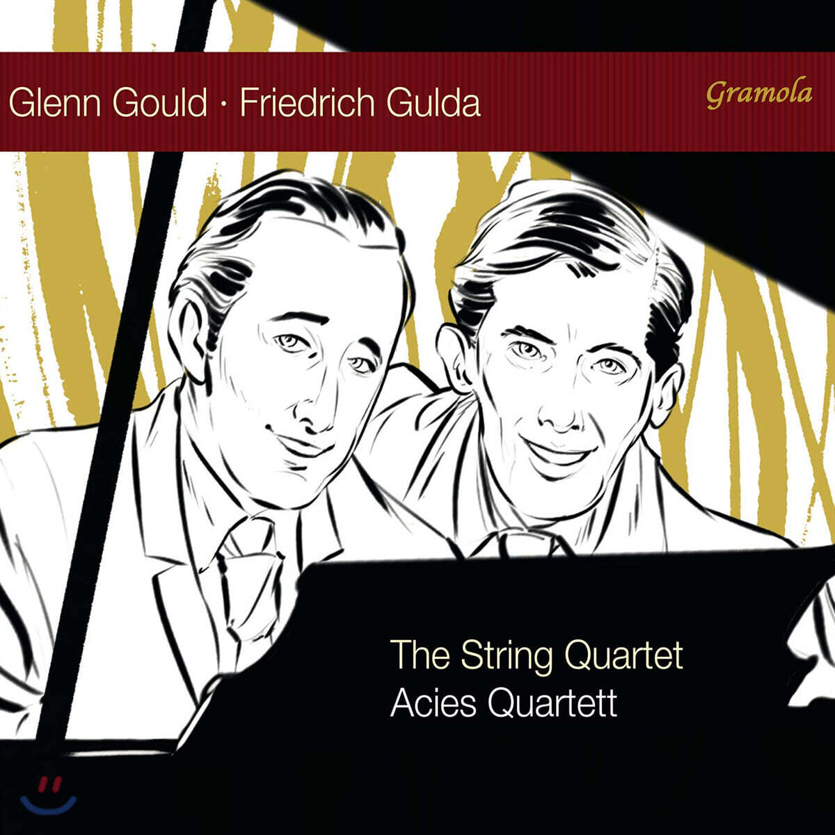 Acies Quartett 글렌 굴드 / 프리드리히 굴다: 현악 4중주 (Glen Gould / Golda: String Quartet)