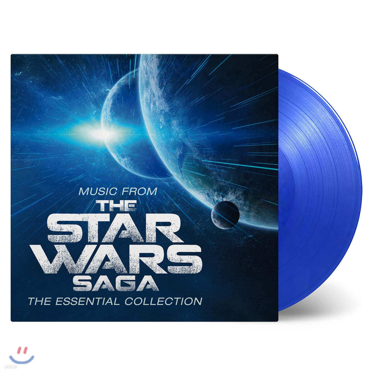 스타워즈 영화음악 베스트 모음집 (Music From The Star Wars Saga - The Essential Collection by John Williams) [투명 블루 컬러 2LP]