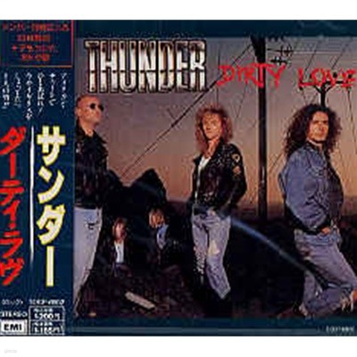 [일본반][CD] Thunder - Dirty Love