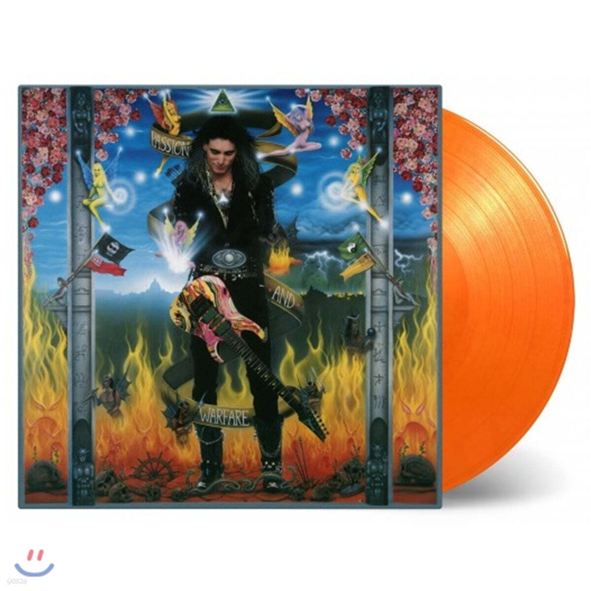 Steve Vai (스티브 바이) - 2집 Passion And Warfare [오렌지 컬러 LP]