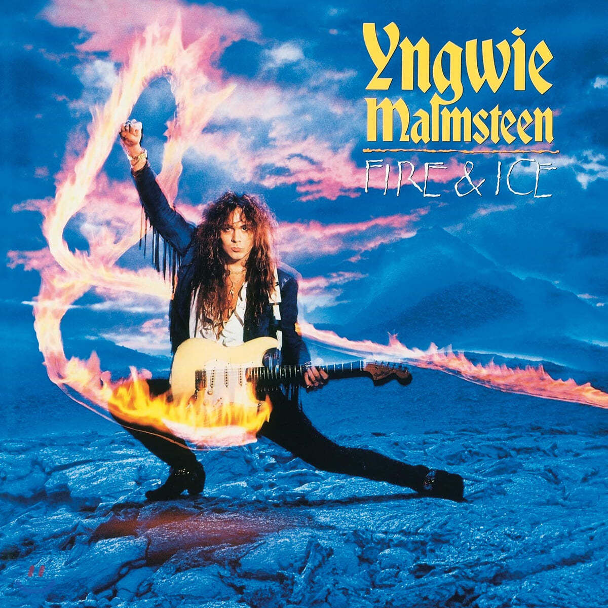 Yngwie Malmsteen (잉베이 맘스틴) - Fire & Ice [오렌지 & 블루 컬러 2LP]