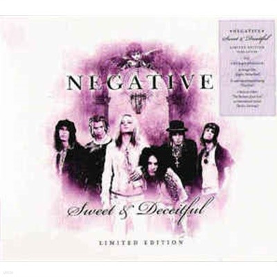 [수입][CD] Negative - Sweet & Deceitful [+5 Bonus Track][+1 Video][Limited Edition]