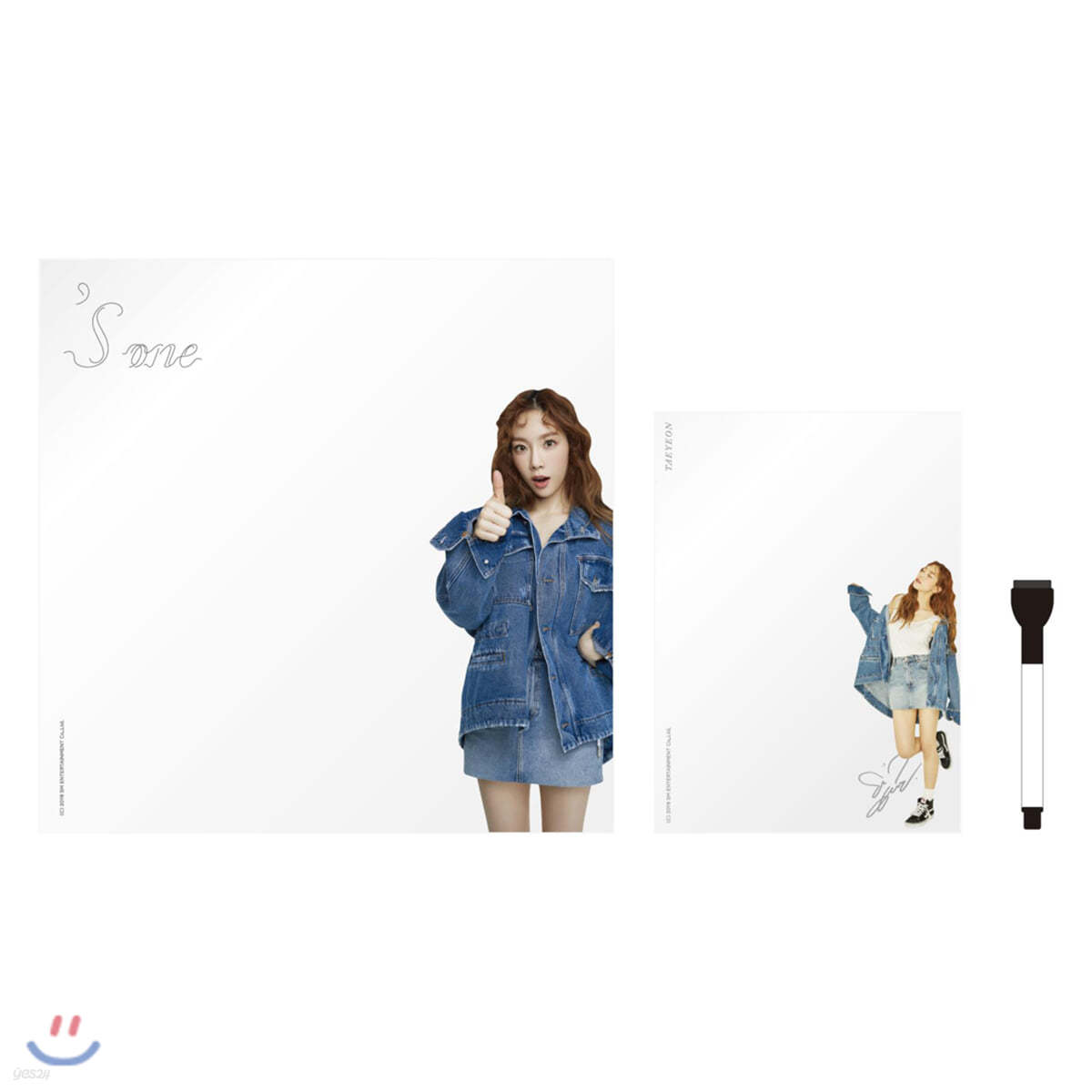 's…one TAEYEON CONCERT 클리어메모시트+보드마카 SET