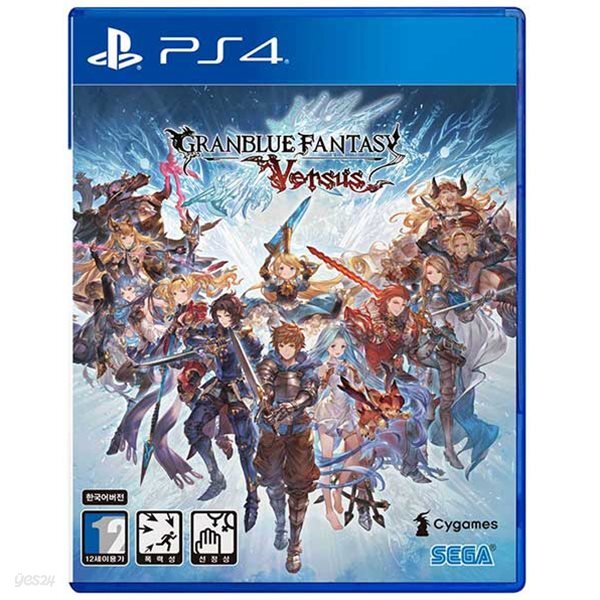 PS4 그랑블루 판타지 버서스 한글판