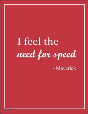 Top Gun Maverick Inspired Quote Notebook, Journal & Exercise Book