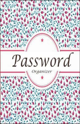 Password organizer: 5.5x8.5" - 120 pages Internet Password book, you can quickly and convenience write in and find usernames and Passwords