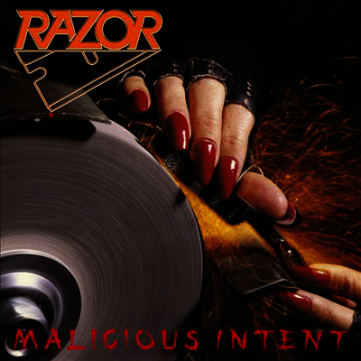 Razor — Malicious Intent 앨범 커버