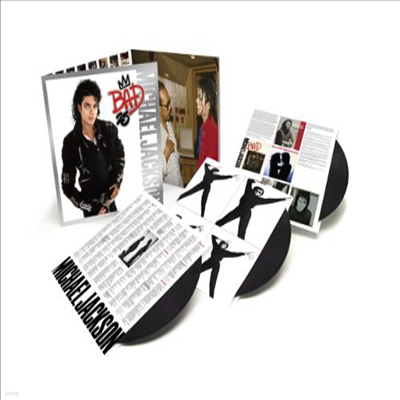 Michael Jackson - Bad (Remastered)(25th Anniversary Edition)(180g Vinyl 3LP)