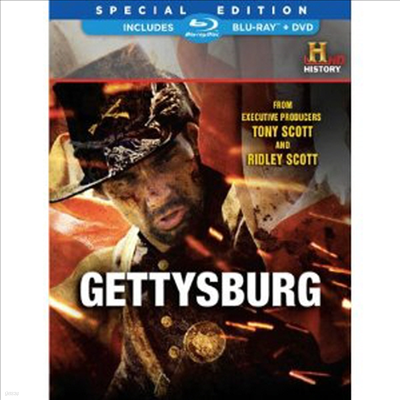 Gettysburg (Ƽ) (Blu-ray+DVD) (2011)