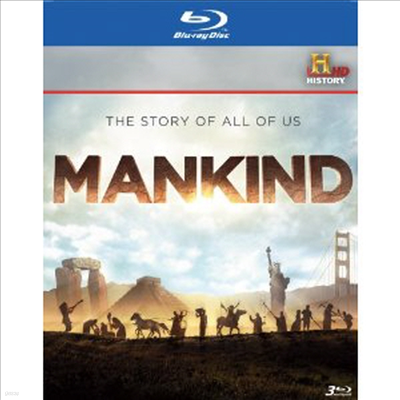 Mankind: The Story of All of Us (η : 츮  ̾߱) (ѱ۹ڸ)(3Blu-ray) (2012)
