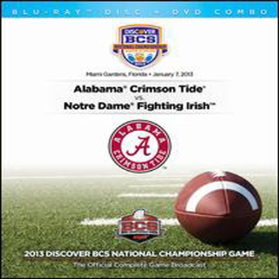 2013 Discover BCS National Championship Game (ѱ۹ڸ)(DVD/Blu-ray Combo) (2013)