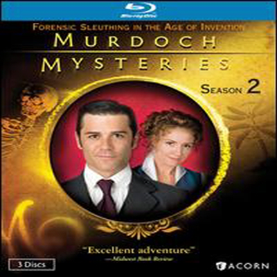 Murdoch Mysteries: Season 2 (ӵ ̽׸:  2) (ѱ۹ڸ)(3Blu-ray) (2008)