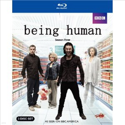 Being Human: Season Three (ѱ۹ڸ)(3Blu-ray) (2013)