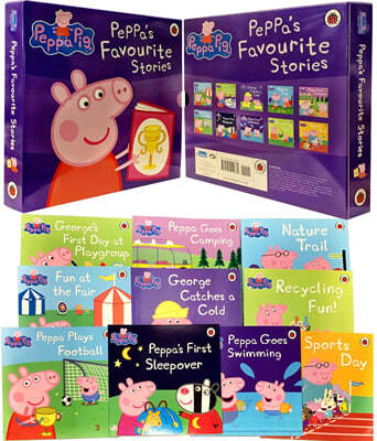 Ǳ ϻ Ȱ  ۹ 10 ڽ Ʈ Peppa Pig Favourite Stories 10 Books Boxed Set