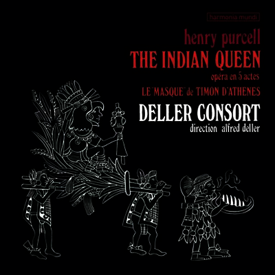 Alfred Deller — 퍼셀: 인디언 여왕 (Purcell: The Indian Queen) - Alfred Deller 앨범 커버