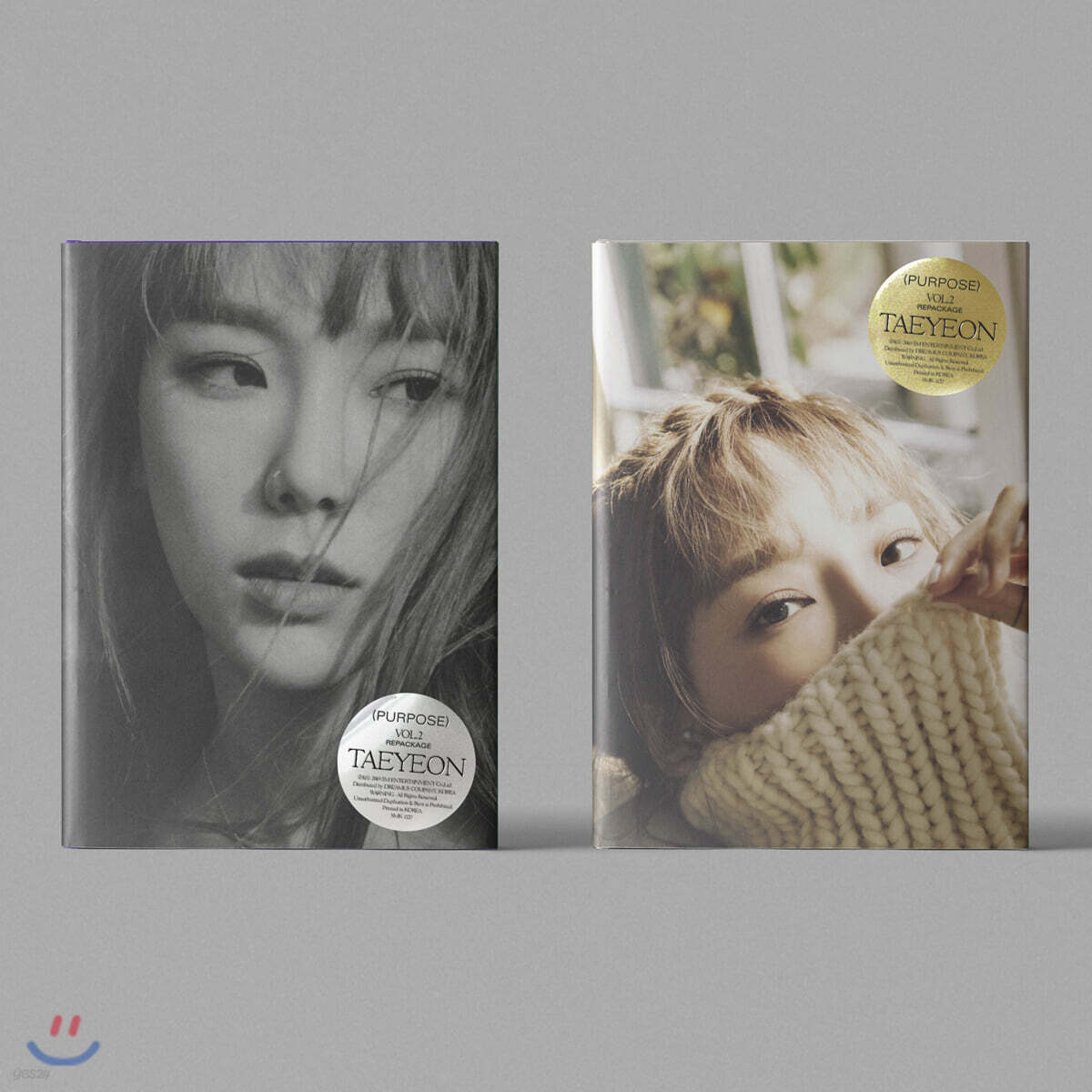 태연 (Taeyeon) 2집 리패키지 - Purpose [Purple 또는 Beige 버전 중 랜덤 1종 발송]