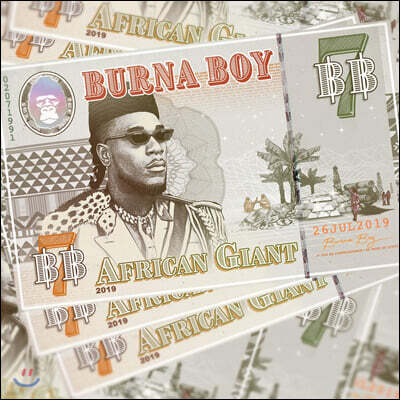 Burna Boy — African Giant 앨범 커버