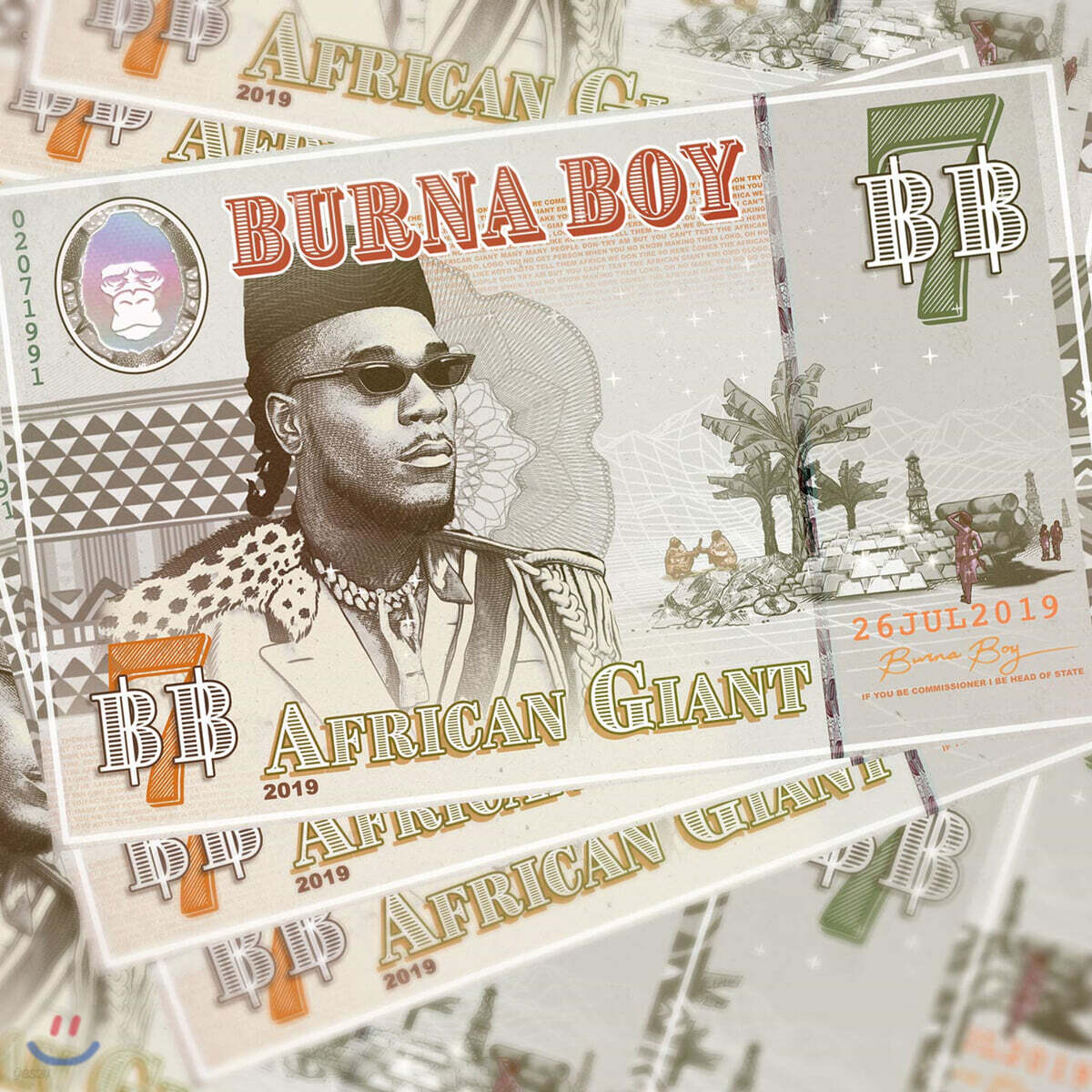 Burna Boy (부르나 보이) - African Giant [2LP]