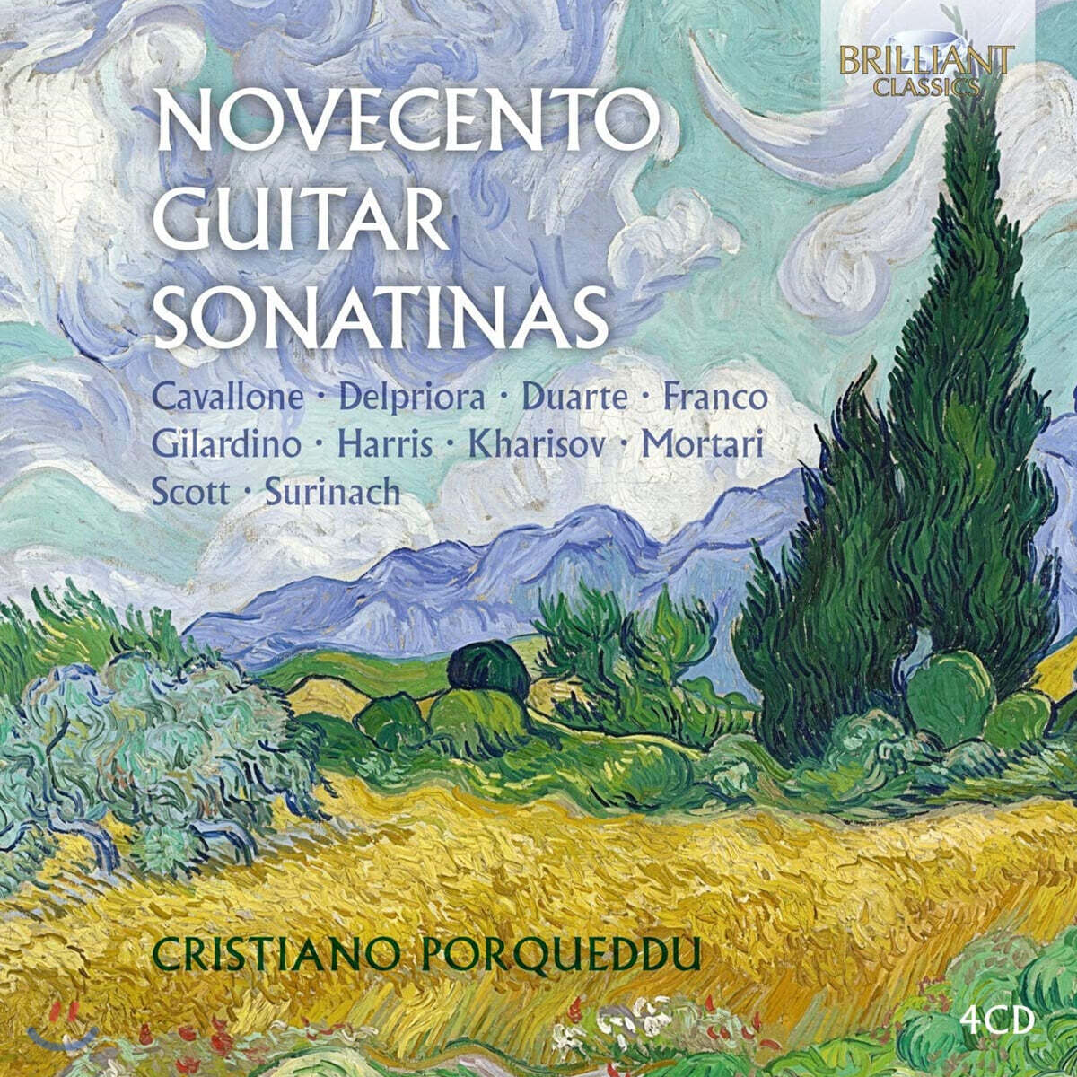 Cristiano Porqueddu 노베첸토 - 기타 소나티네 모음집 (Novecento - Guitar Sonatinas)