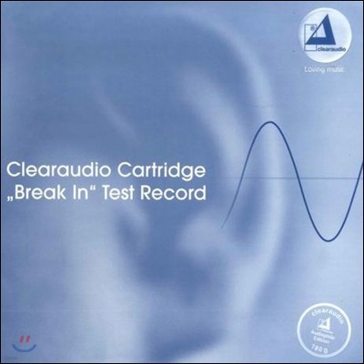 CLEAR AUDIO īƮ (Clearaudio Cartridge Break-in Test Record)