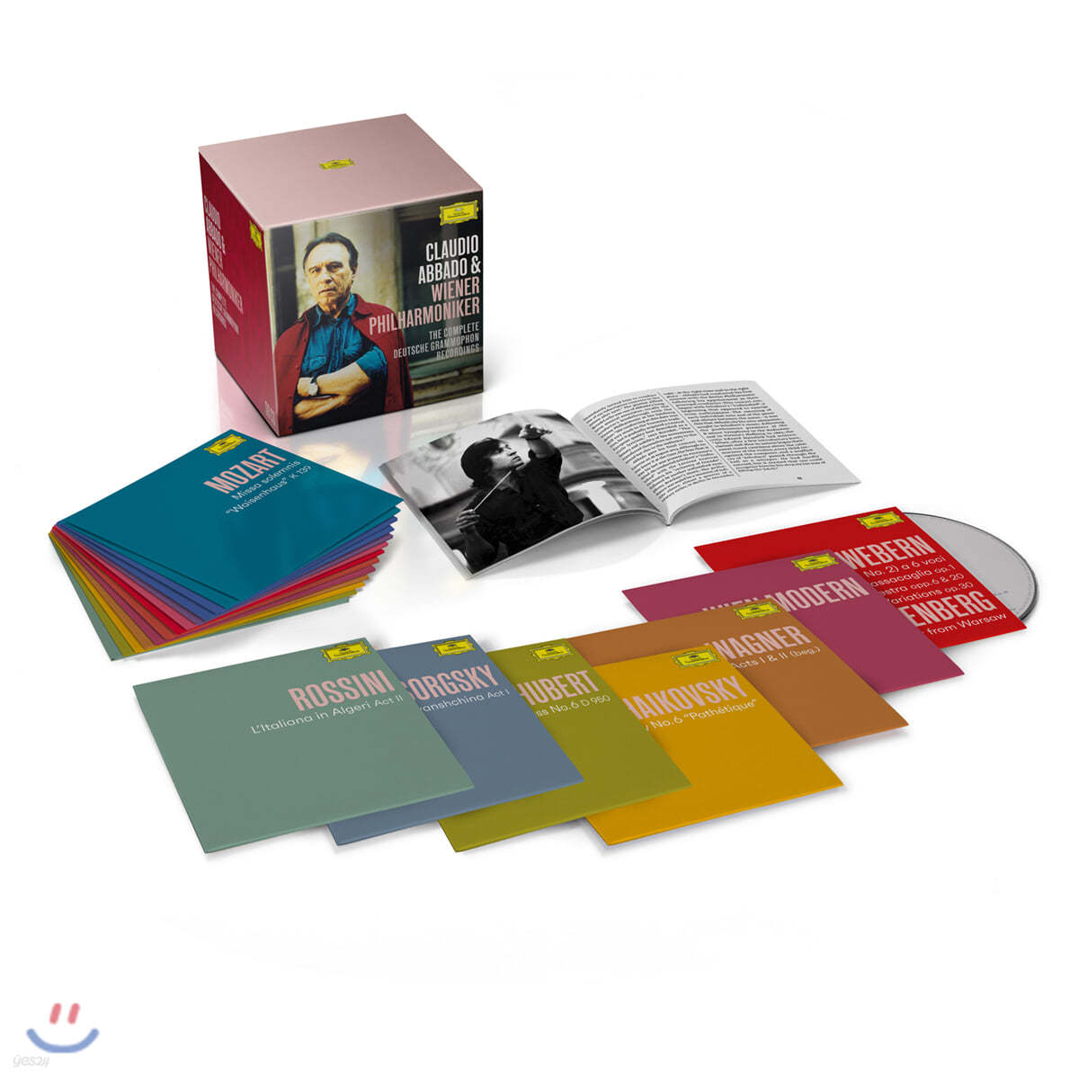 Claudio Abbado 클라우디오 아바도와 빈필의 DG 녹음 전집 (The Complete DG Recordings)