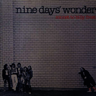 Nine Days Wonder — Sonnet To Billy Frost 앨범 커버