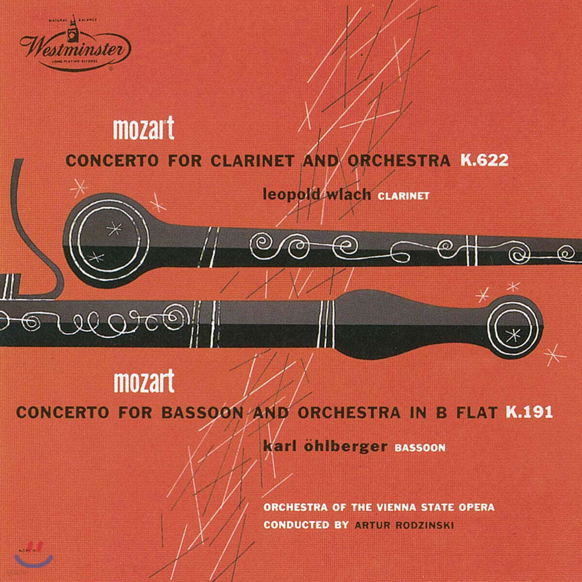 Leopold Wlach / Karl Ohlberger 모차르트: 클라리넷 & 바순 협주곡