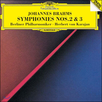 Herbert von Karajan :  2, 3 (Brahms: Symphonies Op. 73, 90)